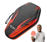 Genérico Table Tennis Bat Case, EVA, Waterproof Table Tennis Covers For 2 Bats and 2 Balls, TableTennis Bat Bag, TableTennis Bag with Padded Racket Compartment