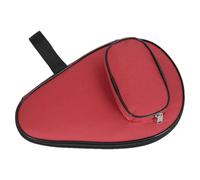 Genérico Table Tennis Paddle Cover - Waterproof 30x19cm | Portable Wear Resistant Racket Storage Bag with Ball Pocket Protective Case | For Table Tennis Paddle Organizer Travel Sports Use