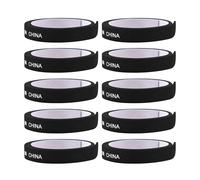 Genérico Table Tennis Paddle Edge Tape, 10-Pack Racket Side Tape, Shock-Resistant Sponge Accessories for Leisure Sports, Training, Matches & Competitions