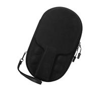 Genérico Table Tennis Racket Case, Hard Shell Paddle Bag, Protective Carry Case for School, Scratch Guard, Travel Ready, Zipper Closure, Training, and Sports Use, 7.48x2.36x11.81 Inches