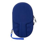 Genérico Table Tennis Racket Case, Hard Shell Paddle Bag, Protective Carry Case for School, Scratch Guard, Travel Ready, Zipper Closure, Training, and Sports Use, 7.48x2.36x11.81 Inches