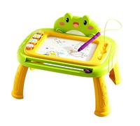 Genérico Tablero De Dibujo Magnético: De Aprendizaje Grande con Sellos, Mesa De Escritura para Dibujar para Niños, Bloc De Dibujo Magnético | Tablero Educativo De Actividades Creativas para Niños, Gi