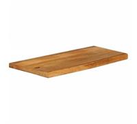 Genérico Tablero de Mesa Borde Natural Madera Maciza Mango 70x20x3,8 cm,Mobiliario,Accesorios para mesas,Tableros para mesas-370561