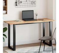 Genérico Tablero de Mesa Rectangular Madera Maciza Acacia 140x50x2 cm,Mobiliario,Accesorios para mesas,Tableros para mesas-4008754