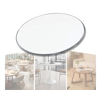 Genérico Tablero de Mesa Redondo de Vidrio Templado, Cristal Tableros Templado Transparente, Tablero de Mesa de Repuesto Ø400-900mm(52cm(20.5inch))