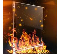 Genérico Tablero De Mesas De Comedor Grande, Tablero De Repuesto Cuadrado para Escritorio, Superficie De Mesa De Cristal Templado para Salón 90x90cm(75x75cm/29.5x29.5in)