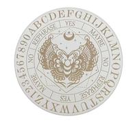 Genérico Tablero De Siete Estrellas - Placa De Adivinación De Péndulo De Madera De 15 Cm | Diseño De Símbolo Metafísico De Herramienta De Radiestesia De Energía | Decoración De Meditación Espiritual