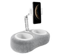 Genérico Tablet Pillow Stand, Rotatable Phone Mount and Tablet Holder, PP, Plush Ideal for Bed, Couch, Sofa, and Desk, Anti-Slip Smartphone Cradle for Comfortable Viewing and Hands- Use, 40x46x19.5cm