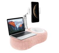 Genérico Tablet Pillow Stand, Rotatable Phone Mount and Tablet Holder, PP, Plush Ideal for Bed, Couch, Sofa, and Desk, Anti-Slip Smartphone Cradle for Comfortable Viewing and Hands- Use, 40x46x19.5cm