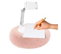 Genérico Tablet Pillow Stand, Rotating Mobile Phone Holder, Soft Desktop Mount with Adjustable Viewing Angle, Ideal for Desk, Dressing Table, Bed, and Hands-Frees Device Use