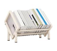 Genérico Tabletop Shelves, Tilting Tabletop Bookshelf Carbon Steel - 15.7in Book Shelf, 15.75x10.24x11.02 Inches Desk Ledge Top of Desk, Storage Rack for Magazines Books Folders