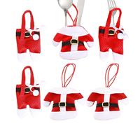 Genérico Tableware Christmas Pouch - Holiday Cutlery Bag, Festive Dining Decor | Perfect for Dining Table Restaurant Hotel Banquetes Party Holiday Festivals Spoon Knives Fork Dinner Setup