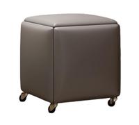 Genérico Taburete apilable for sofá, reposapiés, Asiento otomano, Taburete de tocador, otomana 5 en 1, for Dormitorio y Comedor.(Color 3,45x45cm)