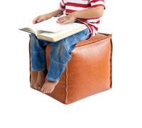 Genérico Taburete De Almacenamiento,Taburete de Pies con Asiento y Almacenamiento Extraíble | Banco Plegable Multiusos para Dormitorio, Oficina o Hogar