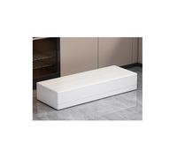 Genérico Taburete de Madera Maciza con Almohadillas Antideslizantes, Taburete portátil de un Solo Paso for Adultos, mesita de Noche de baño de Cocina(Natural,80x30x20cm/31.5x11.8x7.9in)