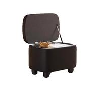 Genérico Taburete De Tocador con Almacenamiento, Asiento Acolchado Cuero, For Maquillaje, Sala Estar, Dormitorio, (Color3)