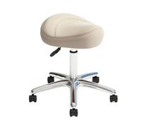 Genérico Taburete Ergonómico con Ruedas, Cómodo Y Giratorio, Ideal For Dibujo, Medicina Y Odontología.(White)