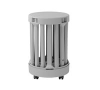 Genérico Taburete Redondo apilable, 4 en 1, de plástico, for Cocina, Dormitorio, Sala de Estar, Bar. No Requiere Montaje, Duradero.(Color 4)