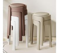 Genérico Taburetes Apilables Taburetes Nesting Soporta hasta 400kg Ahorro de Espacio para Living Room Dining Kitchen Indoor Outdoor-color02||Set of 6