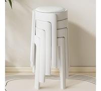 Genérico Taburetes Apilables Taburetes Nesting Soporta hasta 400kg Ahorro de Espacio para Living Room Dining Kitchen Indoor Outdoor-color04||Set of 4