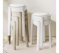 Genérico Taburetes Apilables Taburetes Nesting Soporta hasta 400kg Ahorro de Espacio para Living Room Dining Kitchen Indoor Outdoor-color03||Set of 6