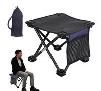 Generico Taburetes de Camping para Adultos - Silla de Camping - Silla de Camping Resistente 150 kg, de Acero al Carbono, Incluye Viajes en de Viaje, Senderismo, Barbacoa,
