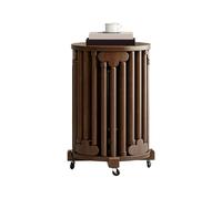 Genérico Taburetes Nido con Ruedas, taburetes apilables de Madera/Mesa Auxiliar, diseño Combinado 4 en 1, for Dormitorio, Sala de Estar, Bar, Dormitorio(Color 3)