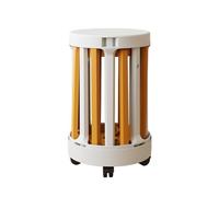 Genérico Taburetes Redondos apilables y portátiles de plástico, 4 en 1, Mesa Auxiliar, Resistentes y duraderos for Cocina, Dormitorio y Sala de Estar.(Color 10)