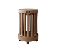 Genérico Taburetes Redondos apilables y portátiles de plástico, 4 en 1, Mesa Auxiliar, Resistentes y duraderos for Cocina, Dormitorio y Sala de Estar.(Color 2)