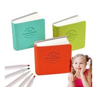 Genérico Taccuino Schizzi Miniature - Quaderno Artistico Tascabile 300 G/m², 3 Pezzi 48 Pagine | Ideale Per Scuola, Viaggio, Scrittura, Disegno, Pianificazione, Appunti Creativi E Arte