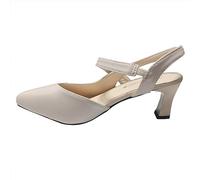 Genérico Tacones De Fiesta Mujer,De TacóN para El Vestido De De Bodas High Fasion Sexy Sandalia De TacóN Go To