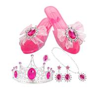 Genérico Tacones de | Tacones Antideslizantes para Juego de rol con Collar - Zapatos de Disfraz para niños - para Joyería, Uso Diario, Cumpleaños, Año Nuevo, Acción de