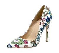 Genérico Tacones De Verano para Mujer con Estampado Floral