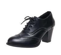 Genérico Tacones Mujer Sexy, Zapatos Mujer Vestir, Zapatos De Vestir De Tacón Alto Sin Cordones Y con Punta Redonda para Mujer Cómodos Antideslizantes Y Duraderos para Uso Diario