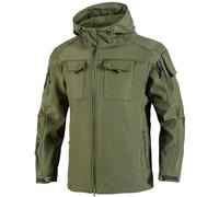 Genérico Táctica Chaqueta Camuflaje Frío Extremo Casaca Inverno Homem Chaqueta Esqui Hombre Invierno Ropa Impermeable Camuflaje Anorak Hombre Verde oscuro L