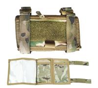 Genérico Tactical Forearm Map Case with Waterproof Micro Compass & Clear Window - Adjustable Arm Sleeve Navigation Pouch for Outdoor, Hiking(MC1)
