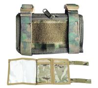 Genérico Tactical Forearm Map Case with Waterproof Micro Compass & Clear Window - Adjustable Arm Sleeve Navigation Pouch for Outdoor, Hiking(MC)