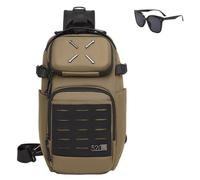 Genérico Tactical Sling Backpack for Men, Military Style Casual Waterproof Crossbody, Lightweight Outdoor Travel Sports Chest Bags