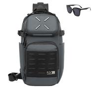 Genérico Tactical Sling Backpack for Men, Military Style Casual Waterproof Crossbody, Lightweight Outdoor Travel Sports Chest Bags