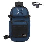 Genérico Tactical Sling Backpack for Men, Military Style Casual Waterproof Crossbody, Lightweight Outdoor Travel Sports Chest Bags