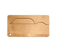 Genérico Tagliapane a con manico in legno | Set tagliapane, tagliere e vassoio, decorazione natalizia per mancini e destrimani, bagel, francesi, cucina di casa, ristorante, appartamento, colazi