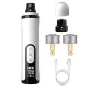 Genérico Tagliaunghie per Cani Più Potente Basso Rumore - Tagliaunghie Cani Elettrico Ricaricabile| Regolabile a Doppia Velocità, a Bassa Frequenza, Unghie Canii Elettrico Fresa