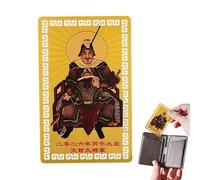 Genérico Tai Sui Blessing Cards 2026 - Copper | Chinese Copper Gold Portable Collectible | Traditional Chinese Horse Year Card | For Men Women Mom Dad Grandpa Wife Husband Son Daughter Family Friends