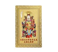Generico Tai Sui Card 2026 - Amuleto de la suerte y bendición de colección | Tarjeta de la felicidad del año del caballo, para amantes de la búsqueda espiritual, coleccionistas, meditación y oración