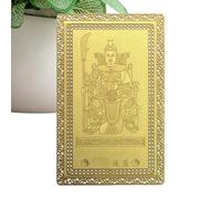 Genérico Tai Sui Card - Copper 8x5cm | 2026 Exorcism Protection Buddha Wealth Blessing Card, Chinese Tradition Year Of Horse For Home Indoor Decor Good Fortune Collection