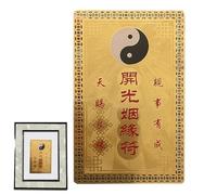 Genérico Tai Sui Gold - Protection Good Luck Card For Home Car Decoration | Traditional Chinese Wealth Fortune Success Charm Gold Multifunctional Prosperity Symbol Decoration