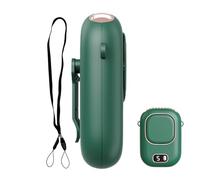 Genérico Taillen-Clip-Ventilator,5 Stufen Leises Kühlgerät Mit Digitaldisplay,Persönlicher Taillenventilator Zum Anklemmen | Für Outdoor, Wandern, Camping, Festival, Sport, Büro, Angeln,