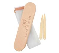 Genérico Tailor's Clapper, Durable Smooth Hardwood Quiltîng Block, Appliqué Quilting Tool Bone Pencil Set, For Sewing Quilting Embrõidery, Accessories Color Random, 1 Set