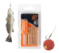 Genérico Taladro Boilies ,Taladro Manual de ,Accesorio de Bolas de Cebo | para los apasionados y profesionales Padre Aguas Dulces y Saladas Río y