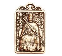 Genérico Talismán De Estilo Chino - Tarjeta De La Suerte Dorada, Llavero | Amuleto De Éxito Auspicioso, Colgante De Protección De La Riqueza, Para Decoración Del Hogar, Ceremonia De Regalo De Accesor